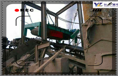 帶式除鐵器，河北帶式輸送機(jī)布置除鐵器_帶式強(qiáng)磁河北帶式輸送機(jī)布置除鐵器工作原理構(gòu)造選型_廠家 