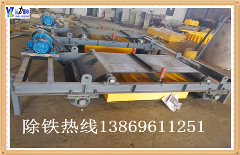 電磁自卸除鐵器，遼寧電磁自卸式除鐵器技術(shù)參數(shù)工作視頻_國家標準_遼寧電磁自卸式除鐵器技術(shù)參數(shù)訂做配電箱型號