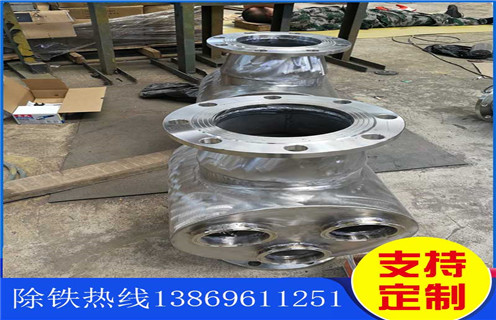 管道除鐵器，吉林管道式除鐵器廠家_遠(yuǎn)力吉林管道式除鐵器廠家廠家安裝說明書12000高斯 可定制工作原理_安裝示意圖 